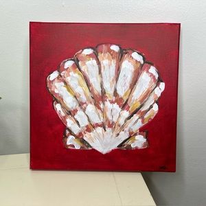 Brand New-Orginal Seashell Painting